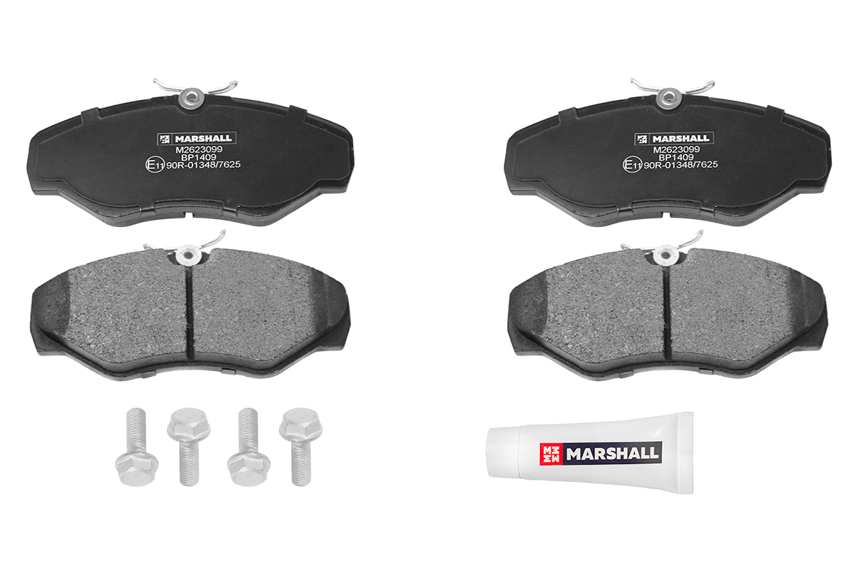 Тормозные колодки MARSHALL Autoparts передние дисковые M2623099 600003309455