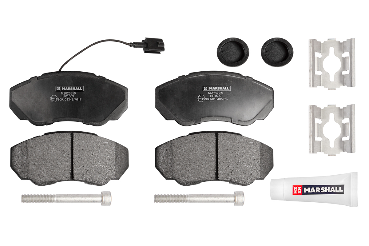 

Тормозные колодки MARSHALL Autoparts передние дисковые M2623859