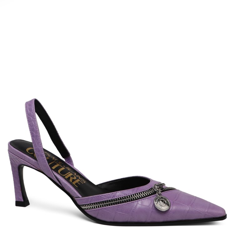 

Туфли женские Versace Jeans Couture 75VA3S30 фиолетовые 38 EU, Фиолетовый, 75VA3S30