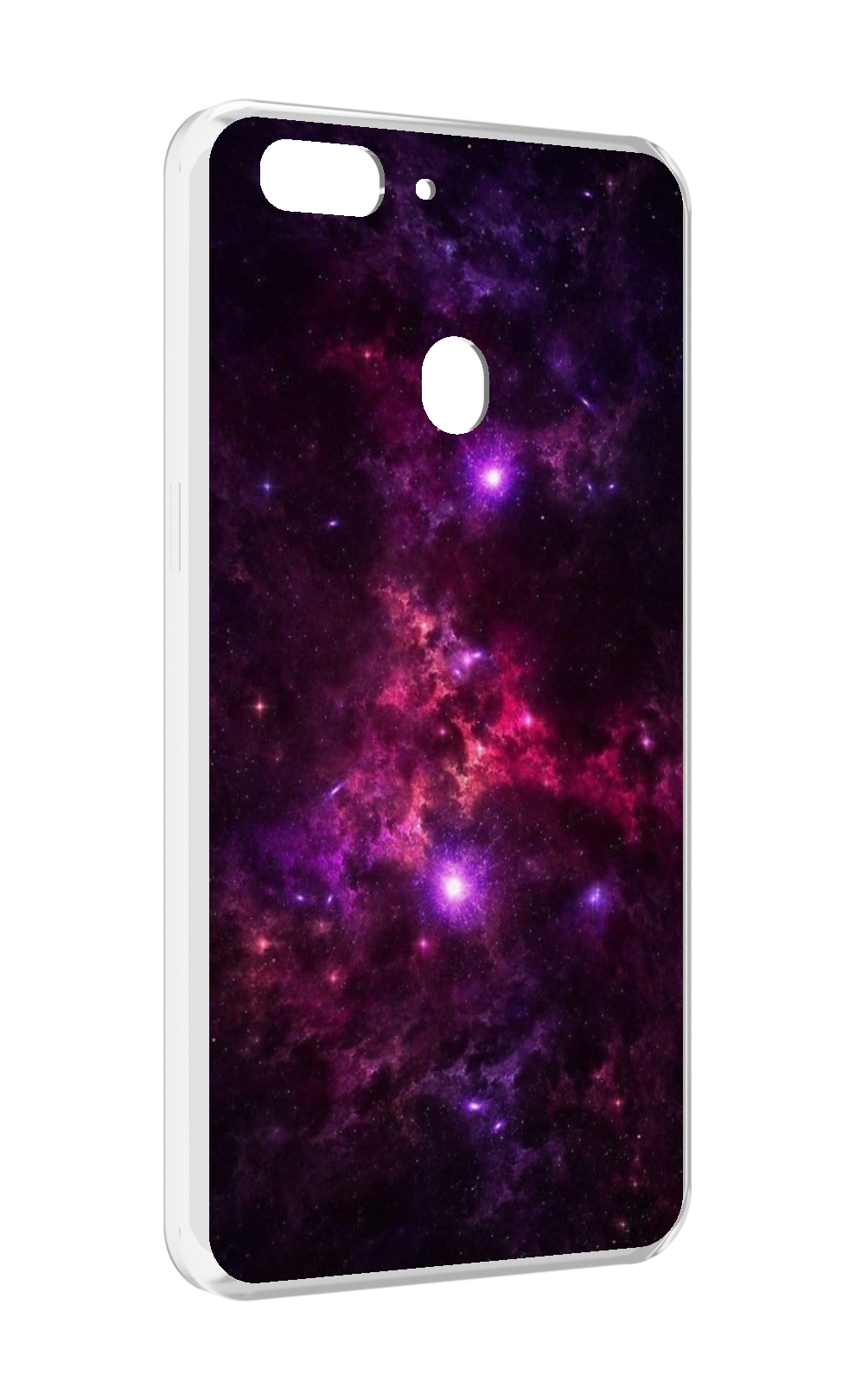 

Чехол MyPads фиолетовый-космос-с-облаками для Oppo Realme 2, Прозрачный, Tocco