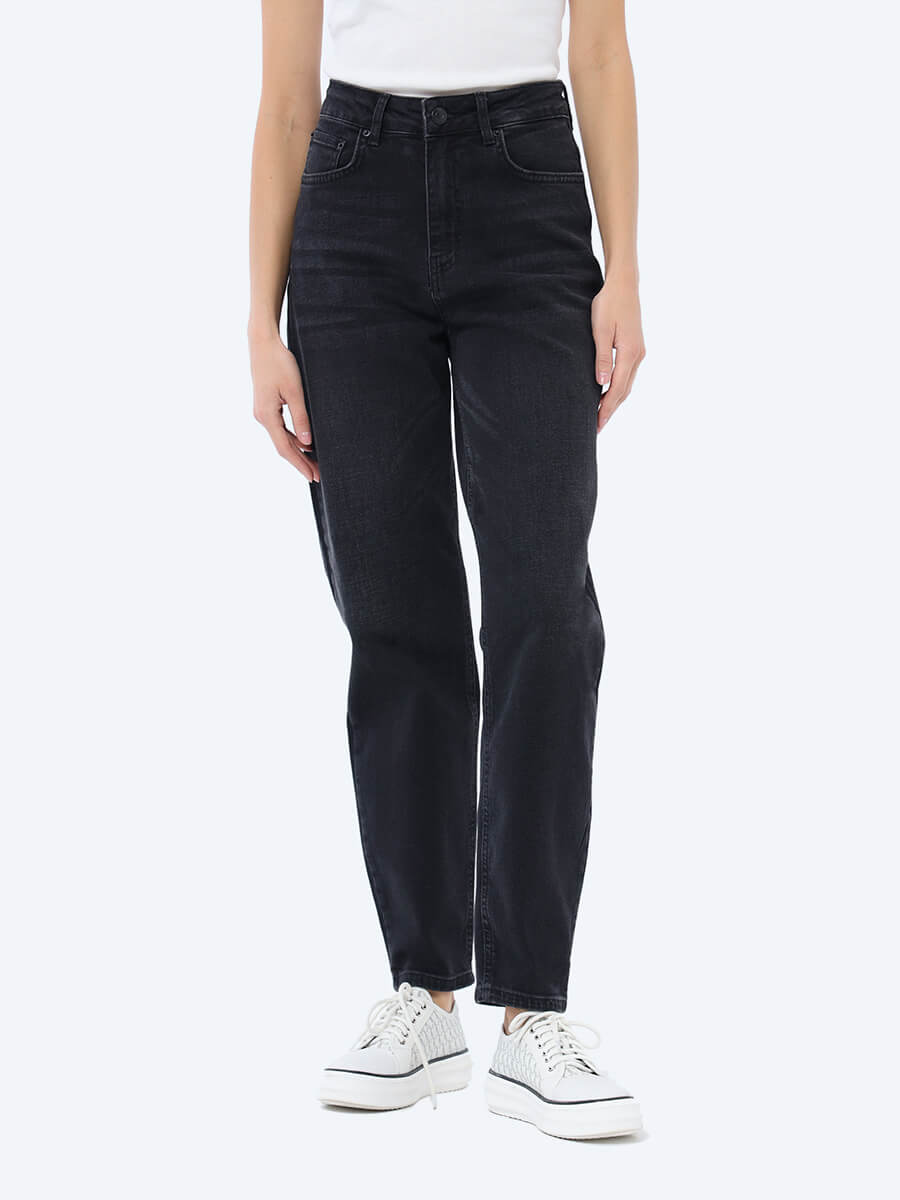 

Джинсы женские Vitacci EF003-01 черные 42-44 RU, Черный, EF003-01