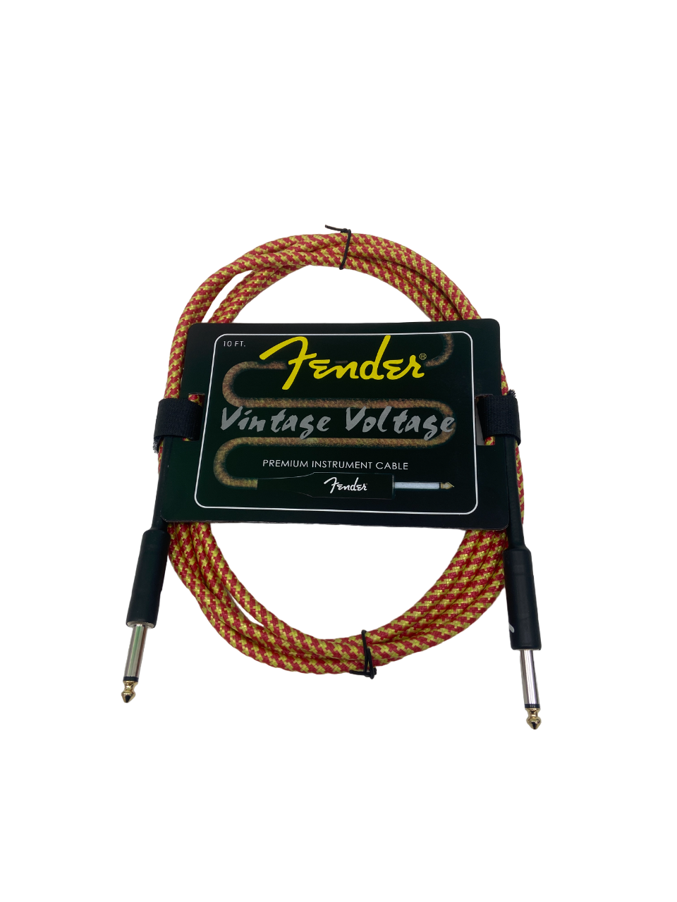 Кабель гитарный Fender Vintage Voltage 3м желто-красный 890₽