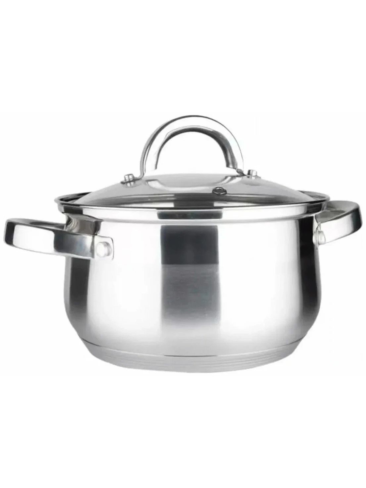 

Кастрюля из нержавеющей стали, 2,1 л, Bella Cucina, 2121-BC, Серебристый