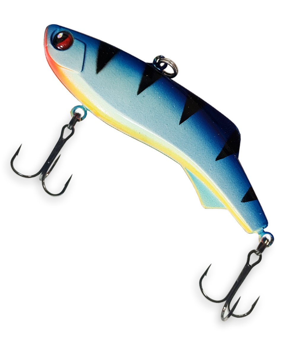 

Раттлин виб для зимней рыбалки BAT SHIRITEN VIBE 73 BT034 16 гр. silicon цв. 927, Белый;голубой;оранжевый;синий;черный, SHIRITEN VIBE