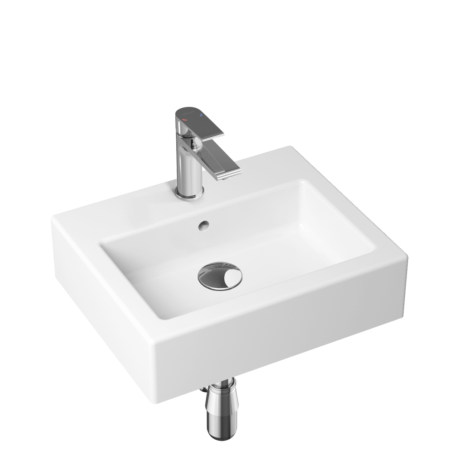 

Комплект 4 в 1 Lavinia Boho Bathroom Sink 21510377, накладная раковина 50.5 см