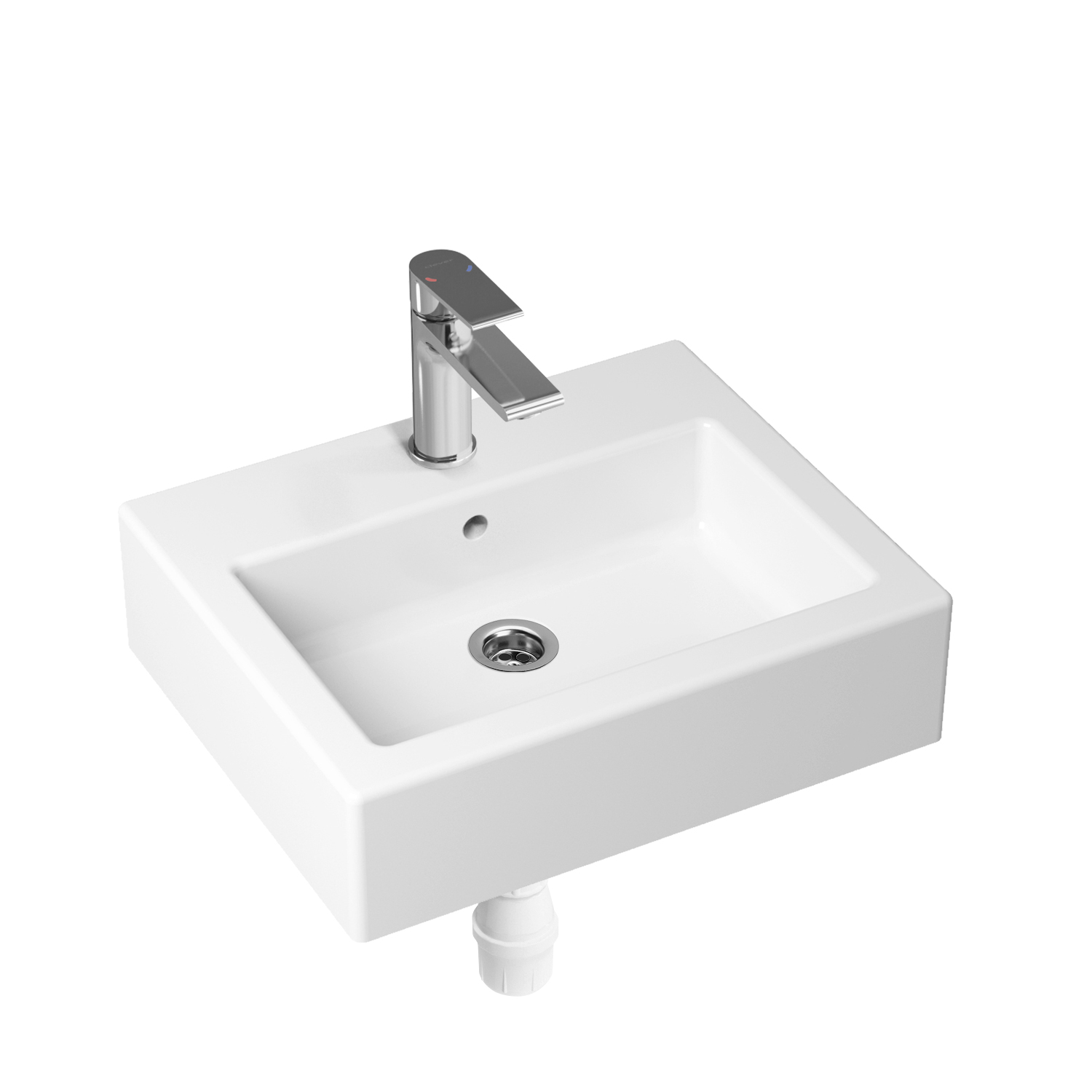 

Комплект 3 в 1 Lavinia Boho Bathroom Sink 21510378, накладная раковина 50.5 см