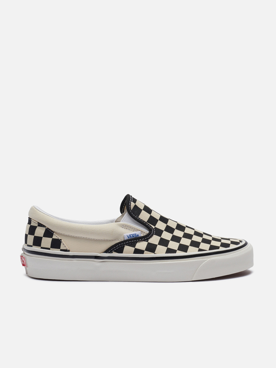 

Слипоны женские Vans Classic Slip-On 98 DX Anaheim Factory белые 40.5 EU, Classic Slip-On 98 DX Anaheim Factory