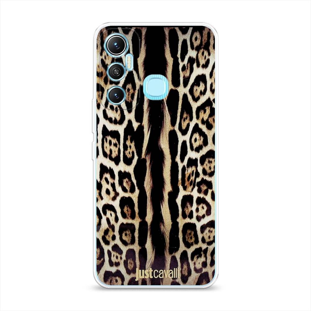 

Чехол на Infinix HOT 11 Helio G70 64 GB "Леопард кавалли", Черный;коричневый, 3100750-1