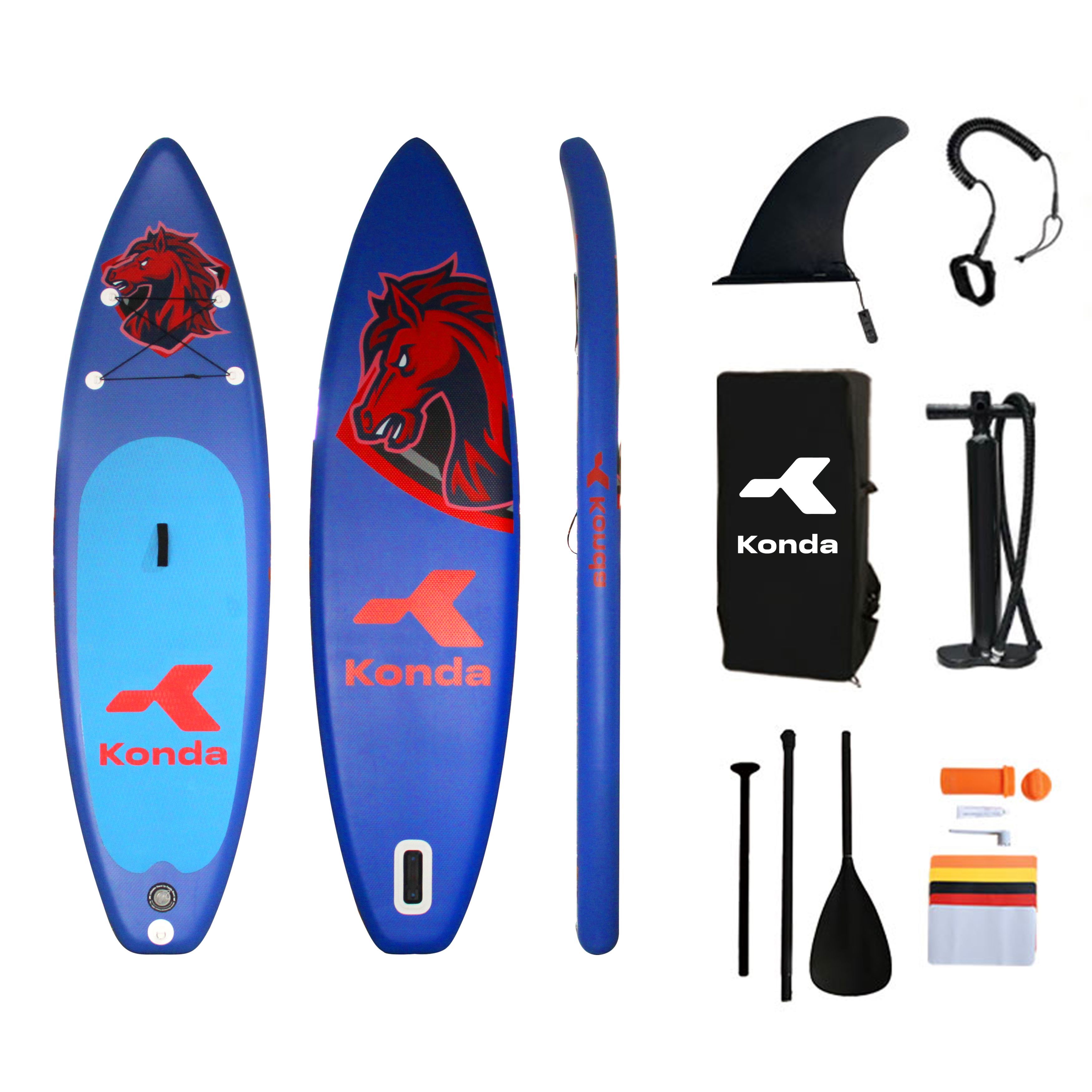 Sup-доска Konda CSKA 10,6', 320x84x15 см, до 150 кг, в комплекте, KND1502