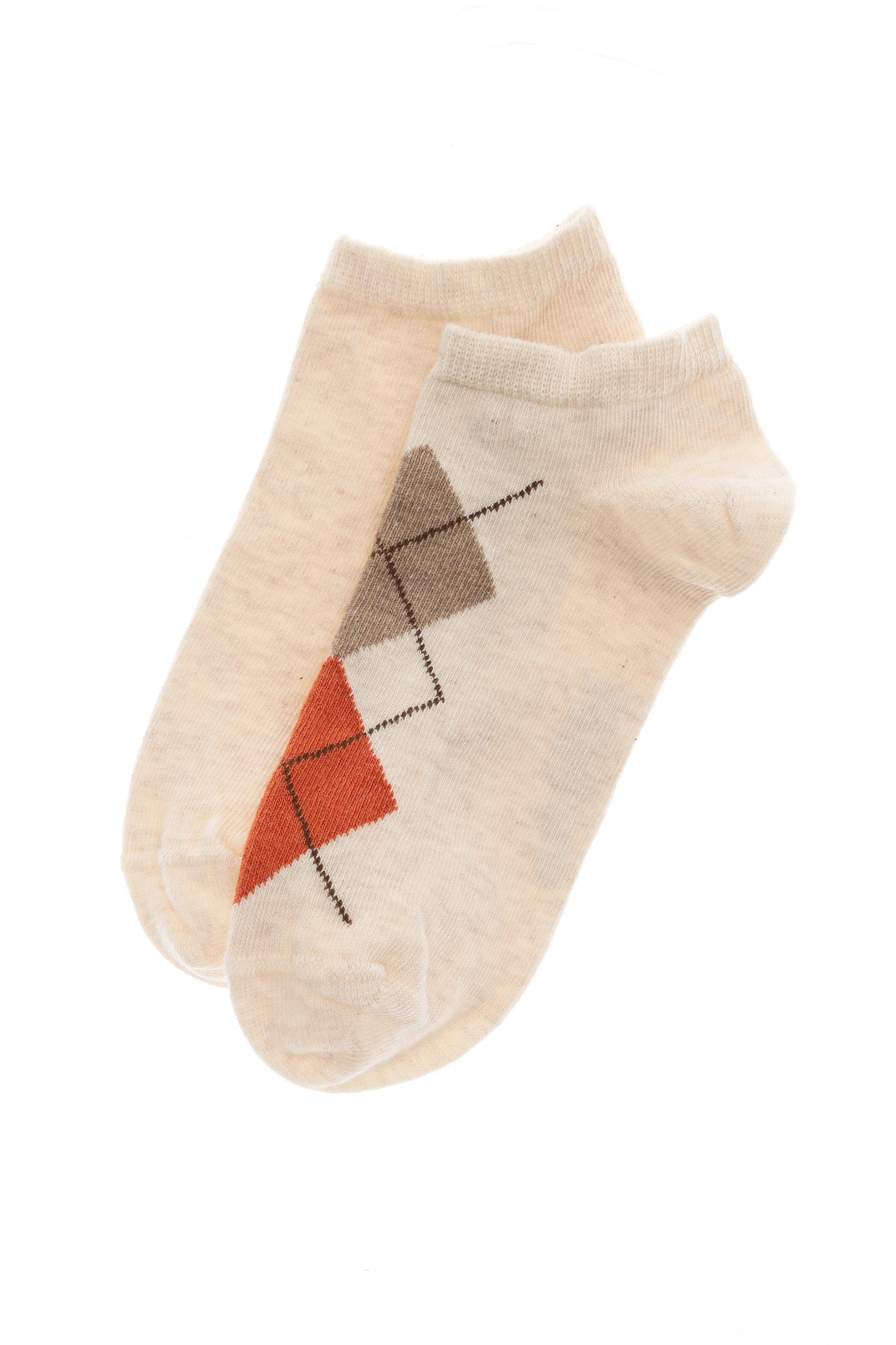 Комплект носков женских U.S. POLO Assn. A082SZ013P02BONIE-SK22 бежевых one size