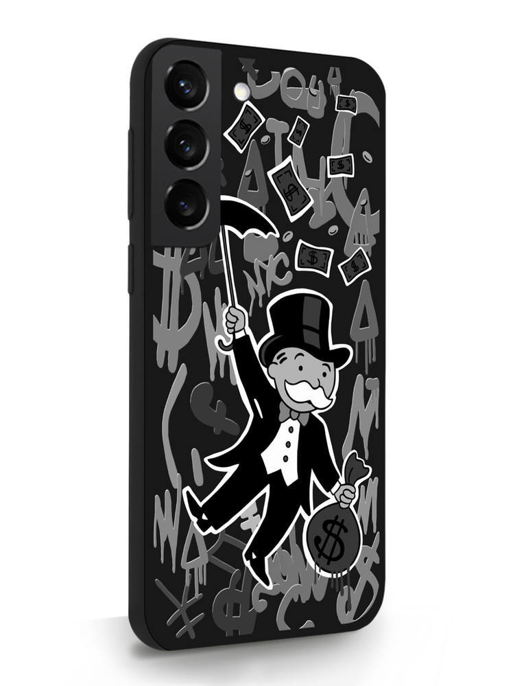 фото Чехол musthavecase для samsung galaxy s22 monopoly black edition черный