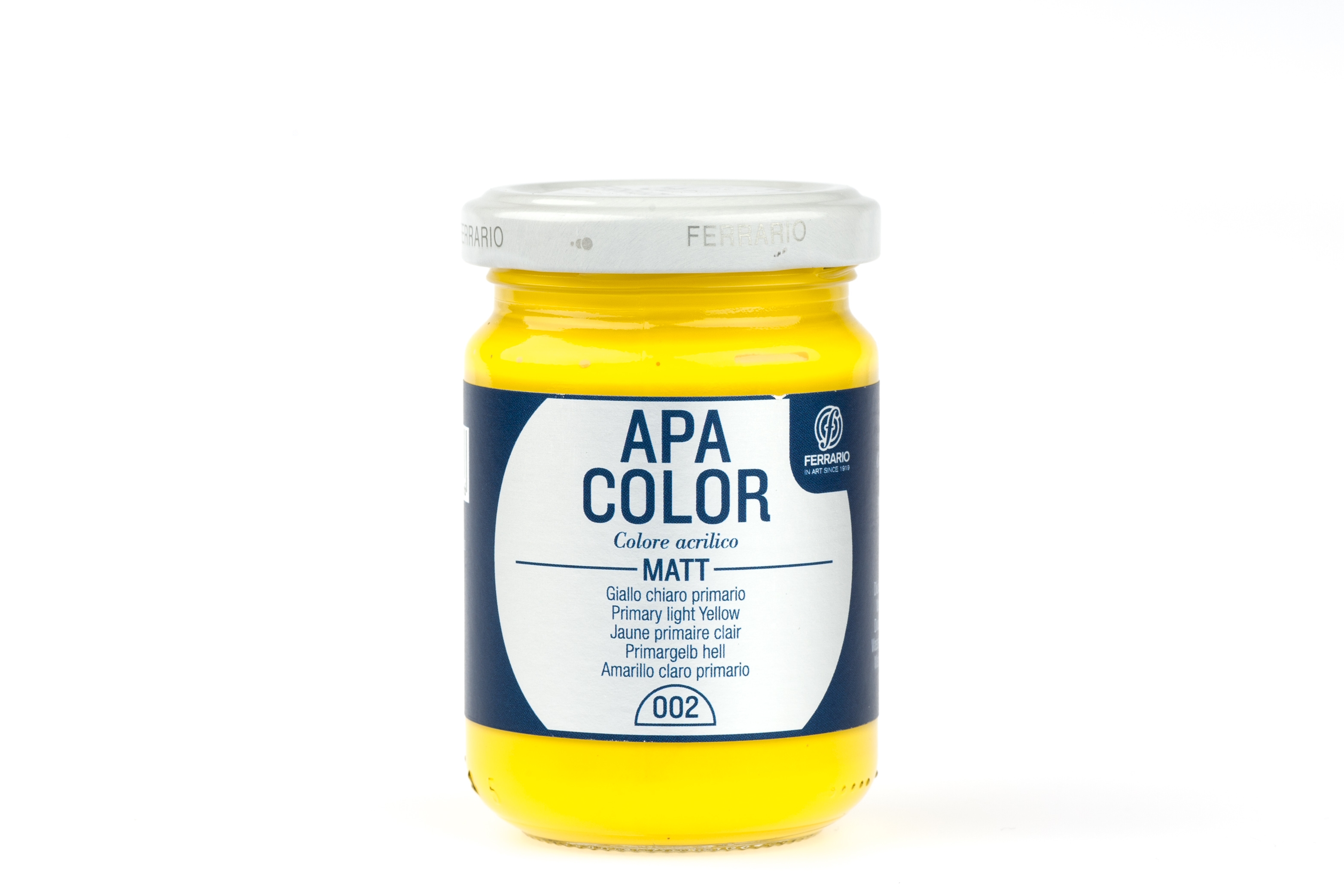 

Акрил Ferrario Apa Color 150 мл № 02 светло-жёлтый, BA0095AO002