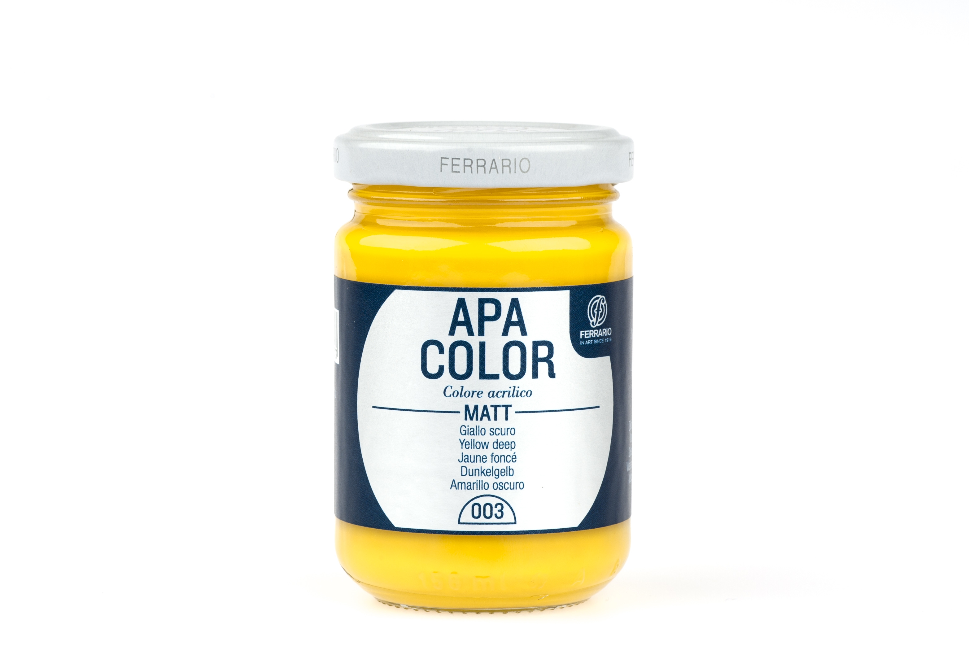 

Акрил Ferrario Apa Color 150 мл № 03 тёмно-жёлтый, BA0095AO003