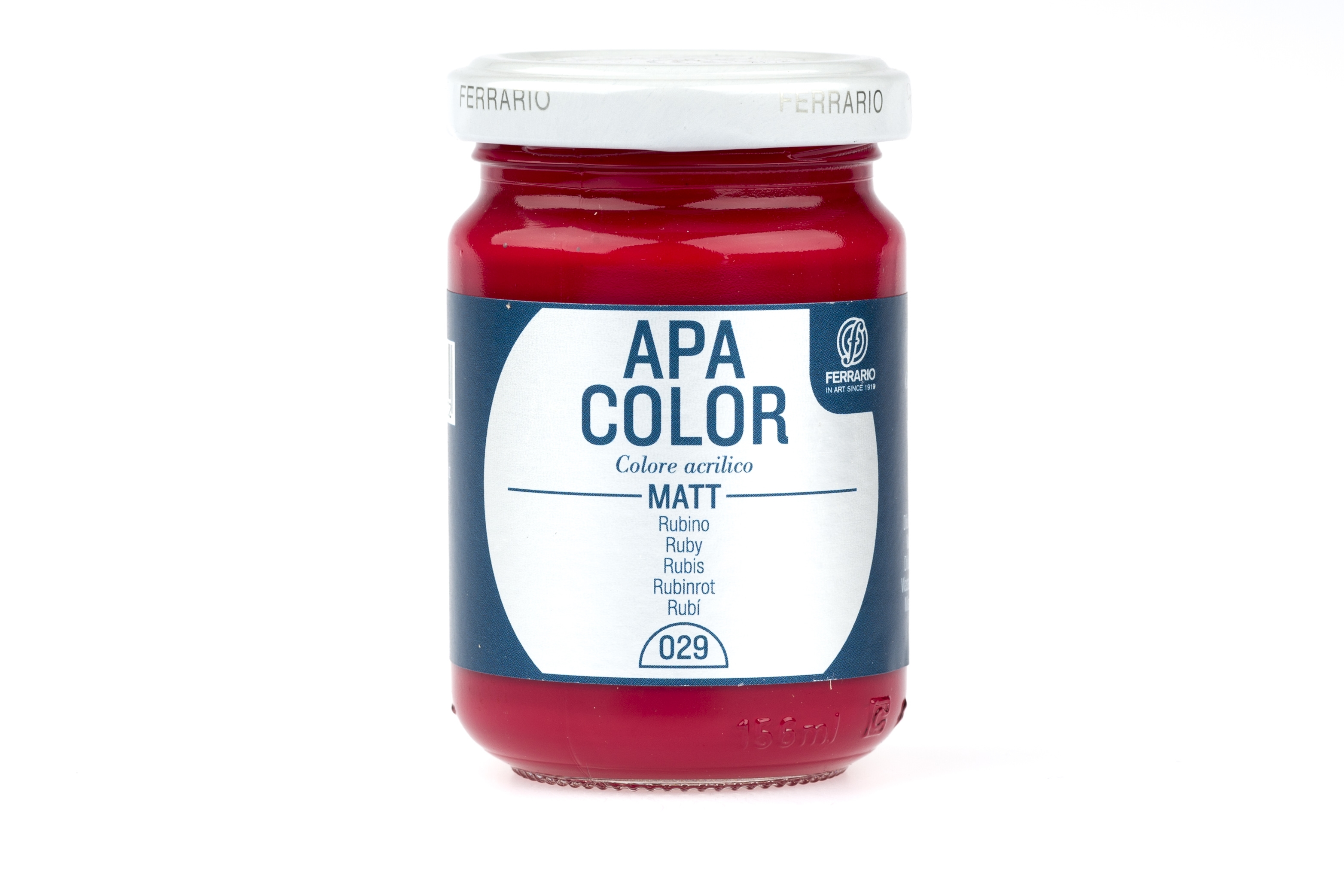 

Акрил Ferrario Apa Color 150 мл № 29 рубиновый, BA0095AO029