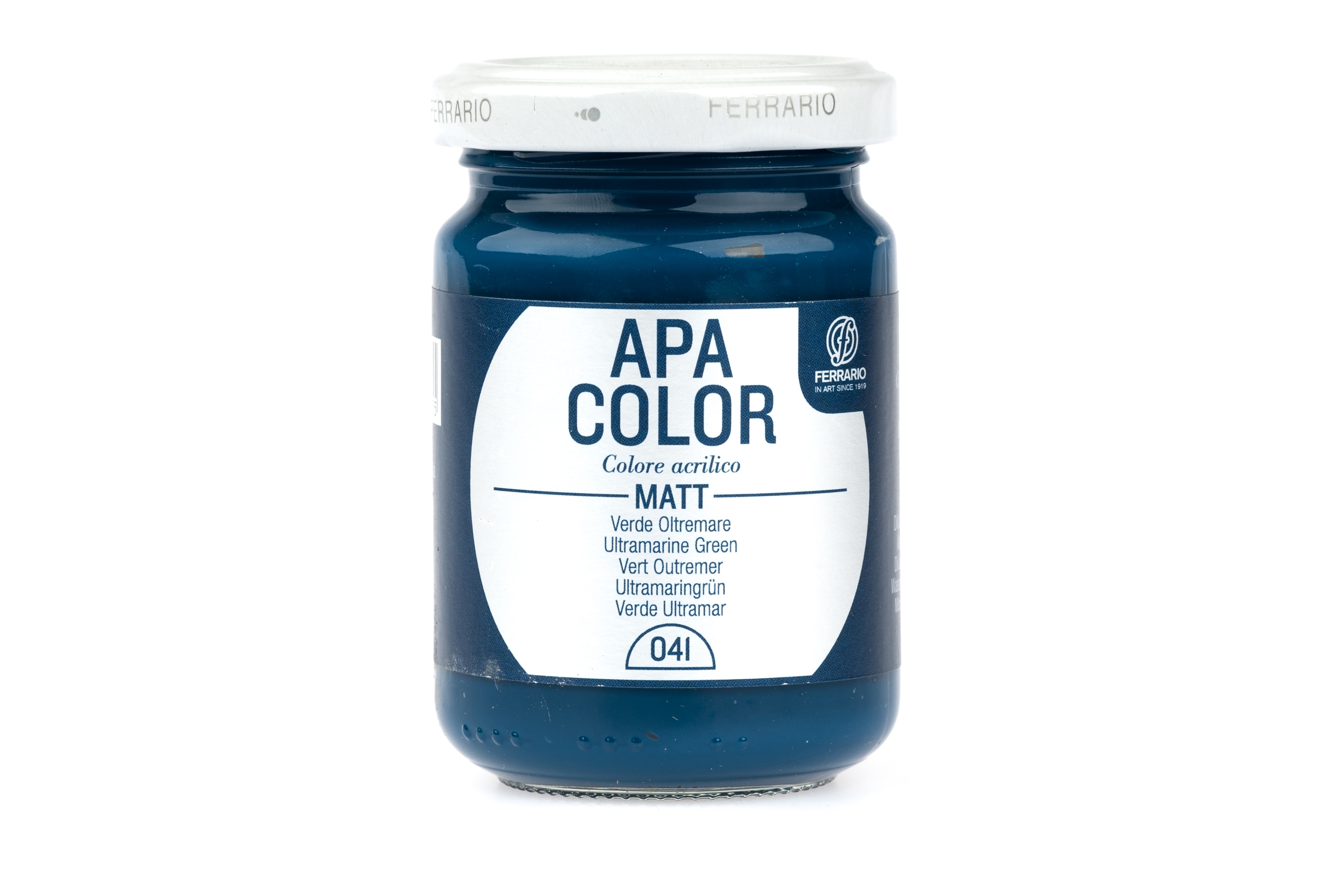 

Акрил Ferrario Apa Color 150 мл № 41 зелёный ультрамарин, BA0095AO041