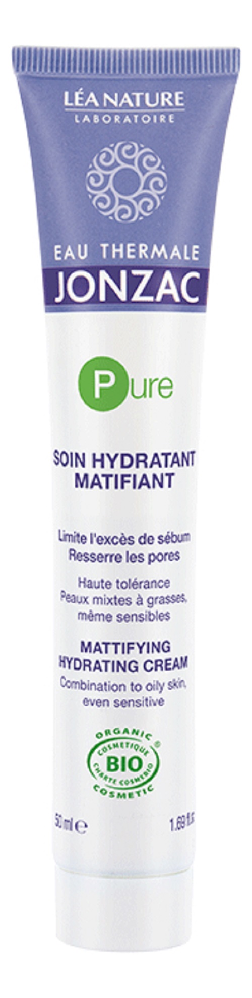 фото Крем для лица eau thermale jonzac матирующий pure soin hydratant matifiant 50мл