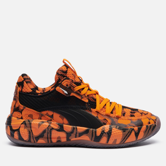 фото Кроссовки puma x june ambrose high court rider maverick оранжевые 40 eu