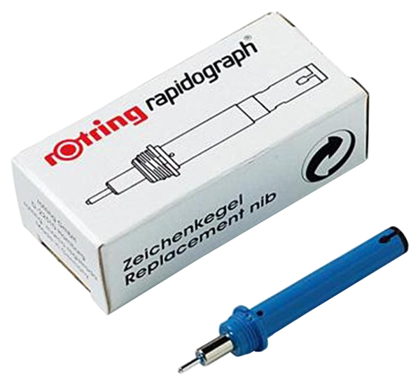 

Rotring Перо рапидографа Rotring, толщина линии 0.1 - 1 мм 0.1 мм