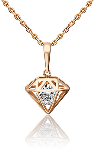 

Подвеска женская ЮЗ Платина 03-3080-00-501-1110-38, 03-3080-00-501-1110-38