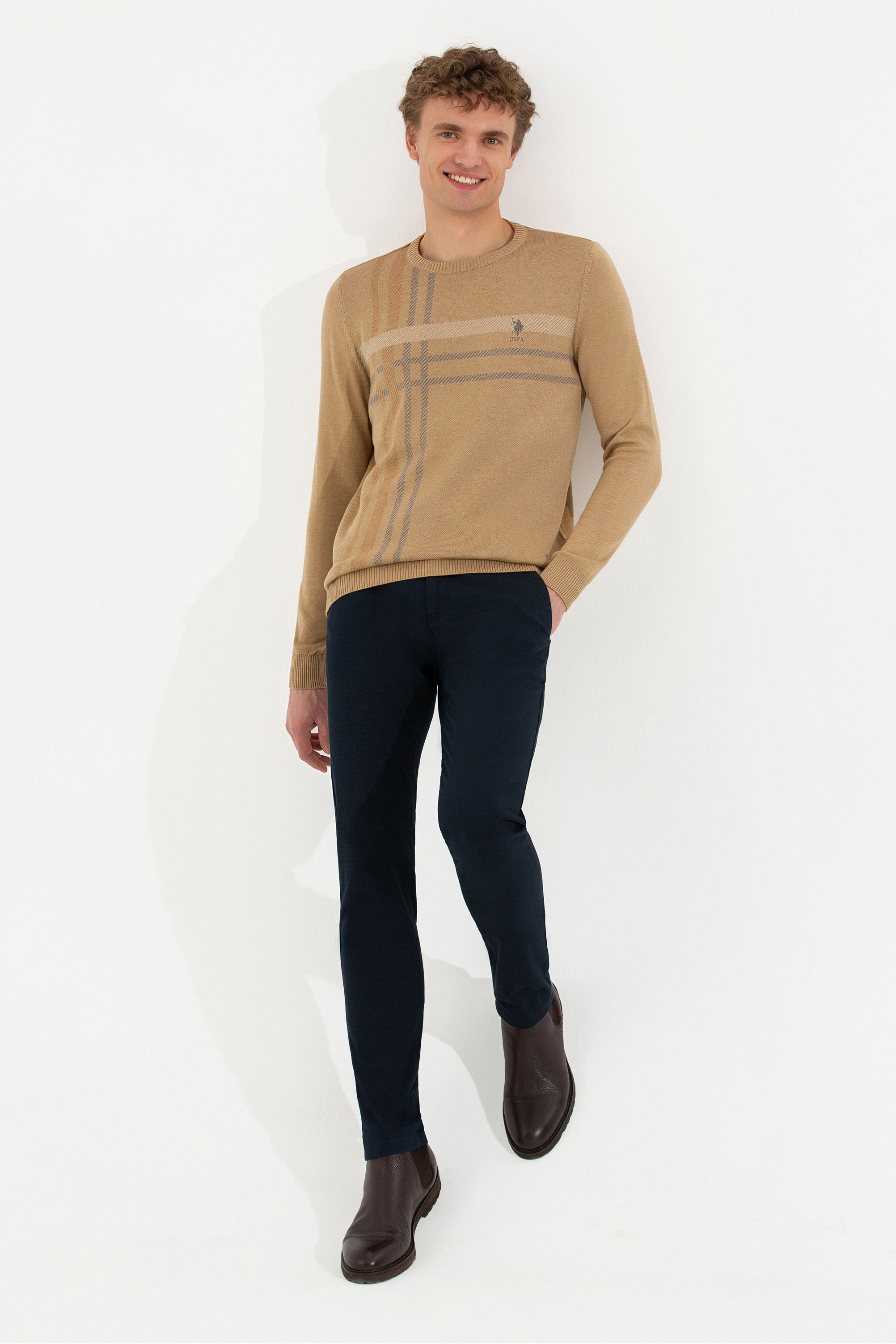 

Брюки мужские U.S. POLO Assn. G081SZ0780KENZI22K синие 28, Синий, G081SZ0780KENZI22K