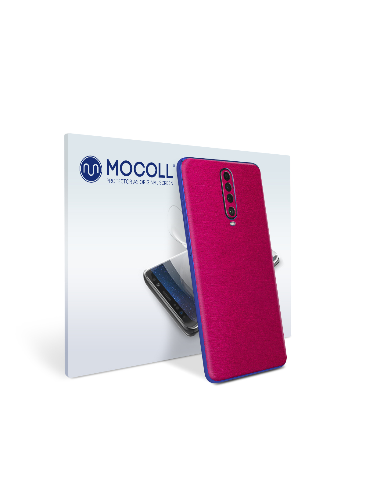 

Пленка защитная MOCOLL для задней панели Xiaomi Poco X2 Металлик Розовый