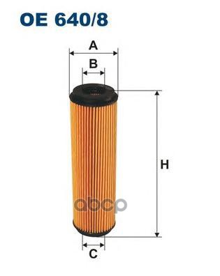 

Фильтр масляный FILTRON OE640/8