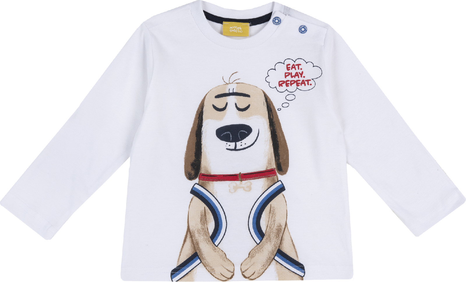 

Лонгслив Chicco 09067179104033 цв. белый р. 104, 9067179