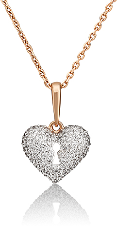 

Кулон из красного золота PLATINA jewelry 03-2313-00-401-1110-33, фианит, 03-2313-00-401-1110-33
