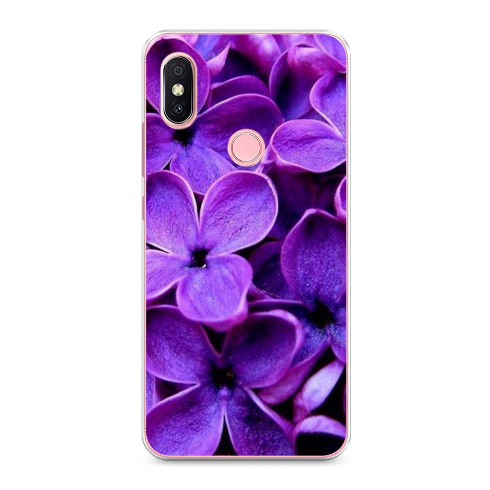 

Чехол Awog на Xiaomi Redmi S2 (Redmi Y2) "Сирень крупная", 33650-8