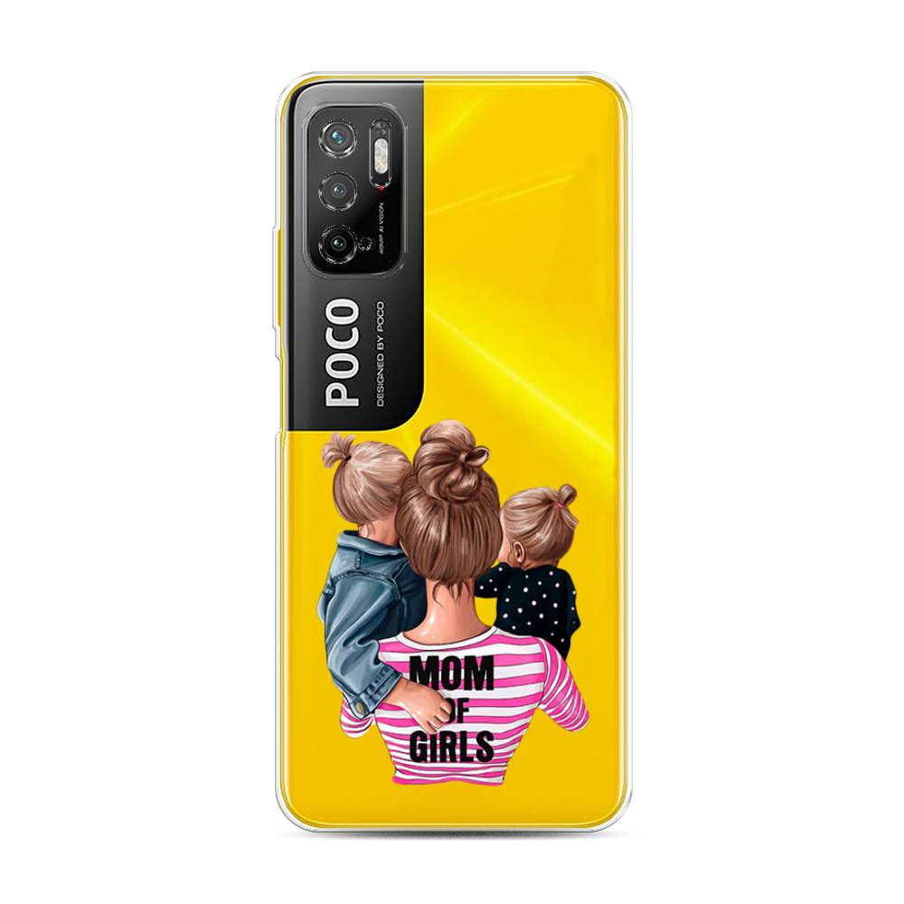 

Чехол Awog на Poco M3 Pro "Mom of Girls", Разноцветный, 311050-6