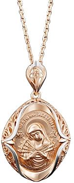 

Кулон из красного золота PLATINA jewelry 03-2676-00-000-1110-64, 03-2676-00-000-1110-64
