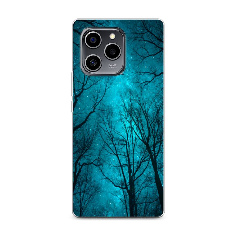 фото Силиконовый чехол "сказочный лес" на honor 60 se awog