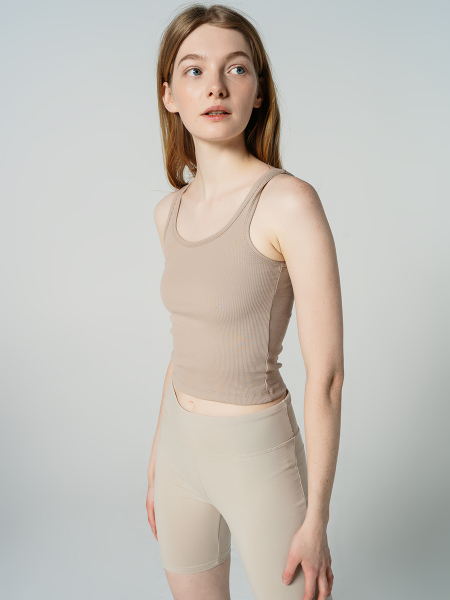 

Майка женская ТВОЕ 78918 бежевая M/L, 78918