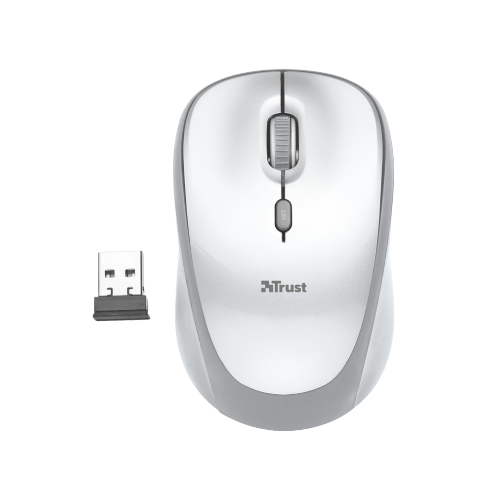 

Беспроводная мышь Trust YVI silver (23386_T), YVI