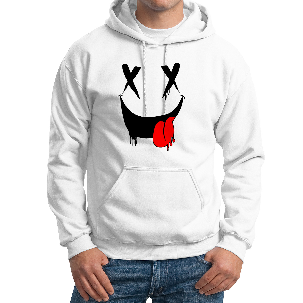 

Худи унисекс CoolPodarok Лицо белое 62 RU, M0114010
