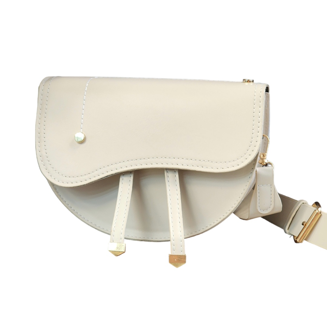 

Сумка кросс-боди женская Vprok saddle, бежевый, saddle