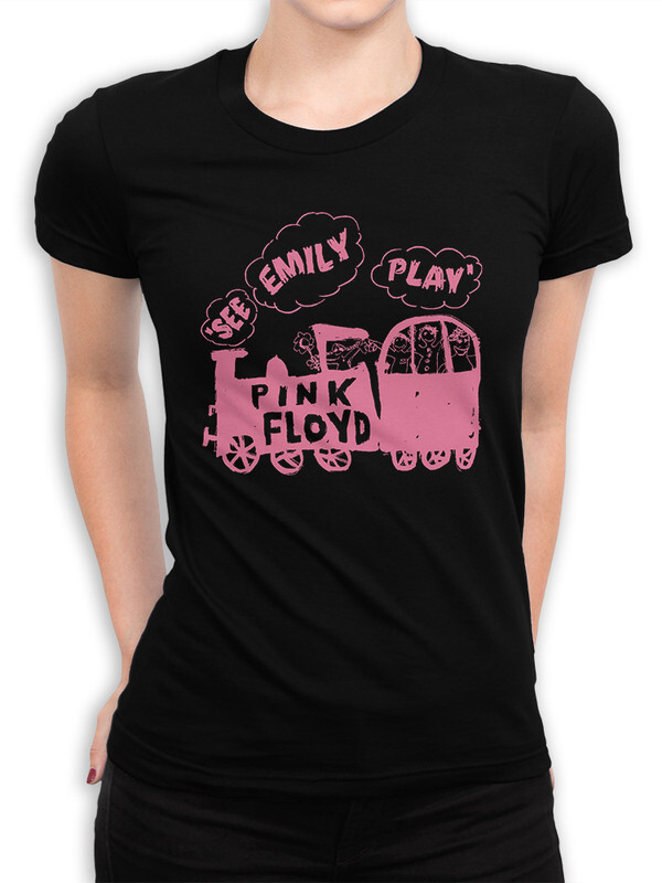 фото Футболка женская design heroes пинк флойд - pink floyd черная 2xl