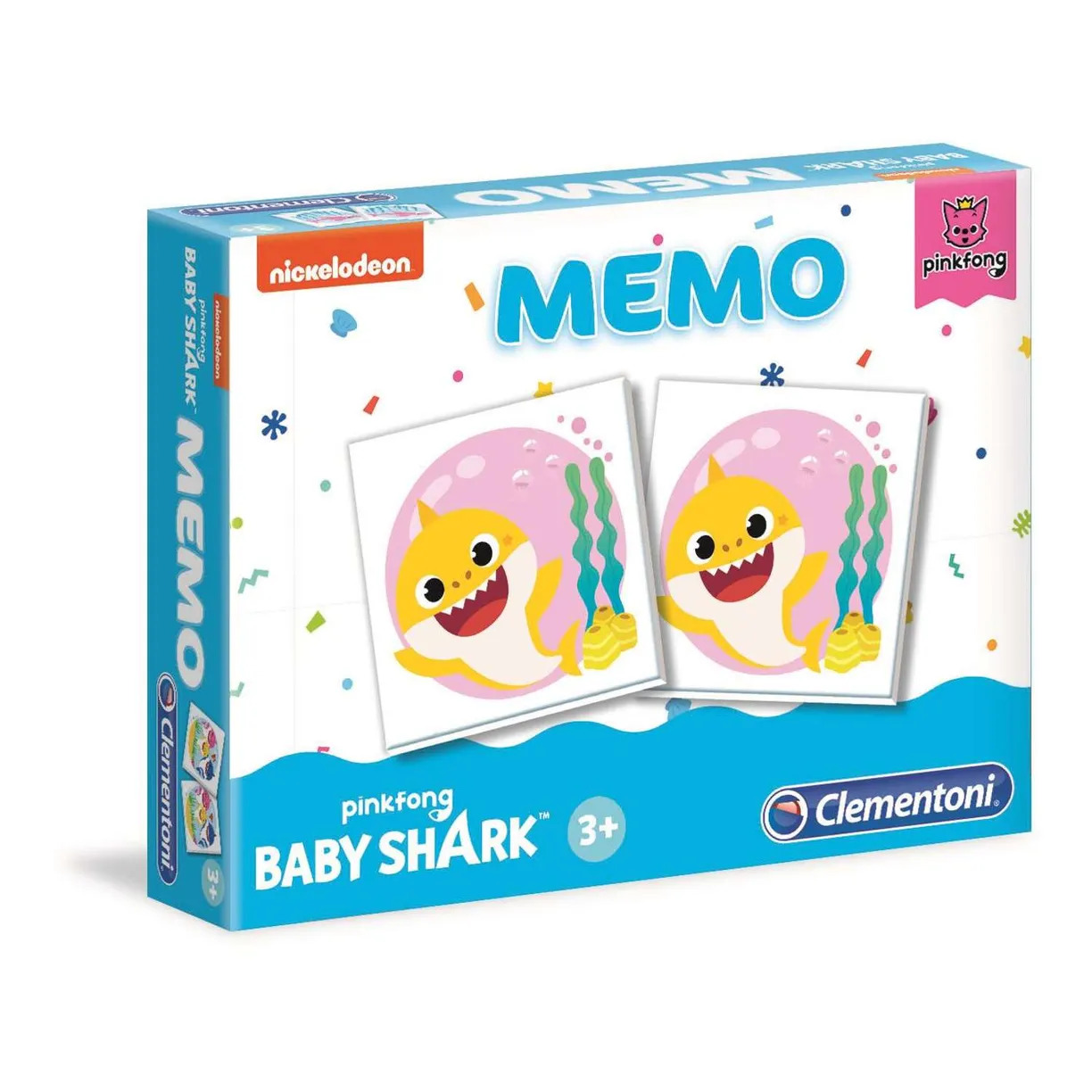 

Настольные игра Мемо Baby Shark Детеныш акулы