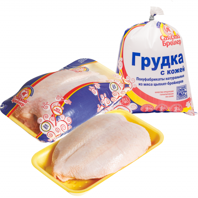 

Грудка куриная Саянский бройлер замороженная -150 г