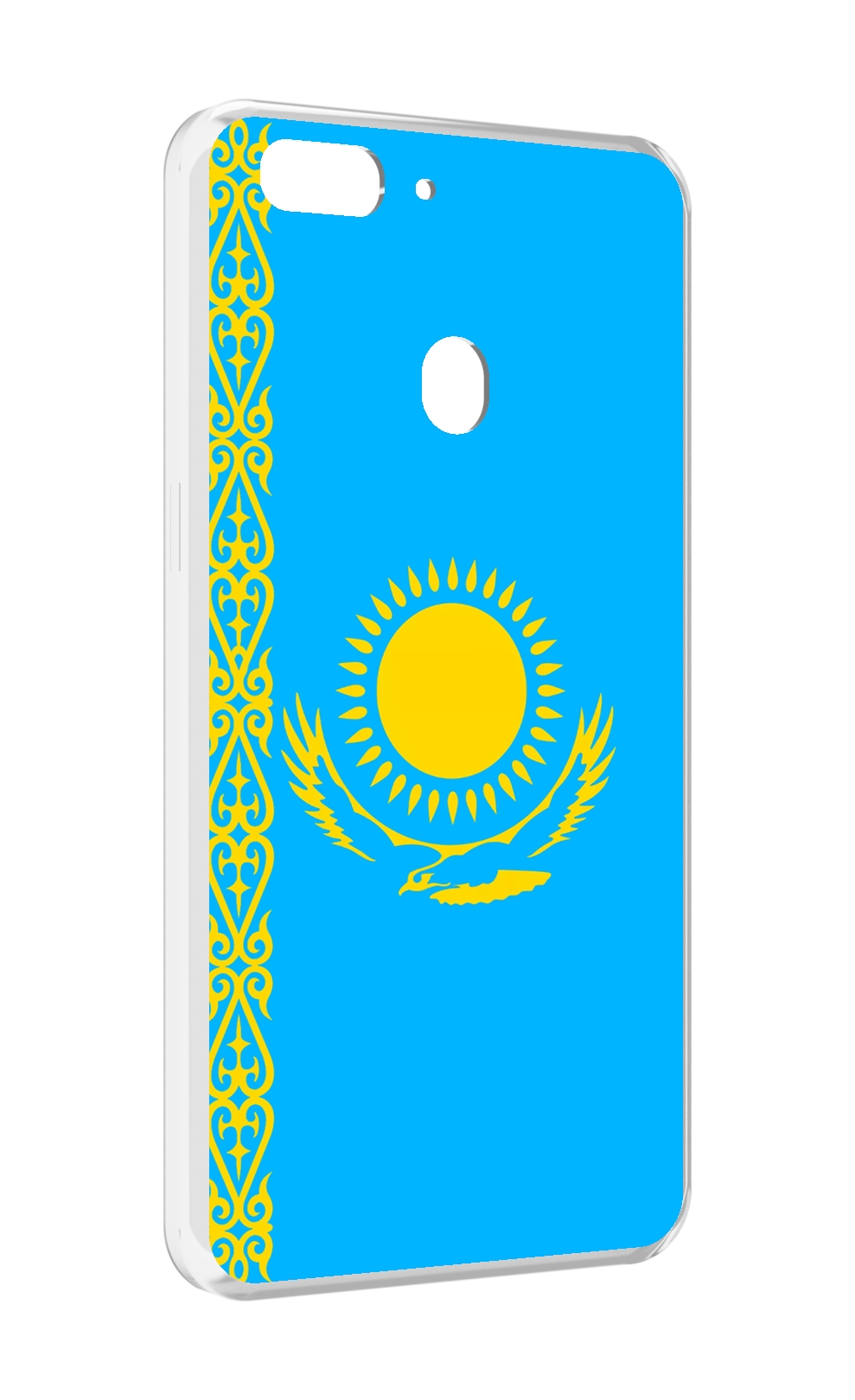 

Чехол MyPads флаг Казахстана-1 для Oppo Realme 2, Прозрачный, Tocco