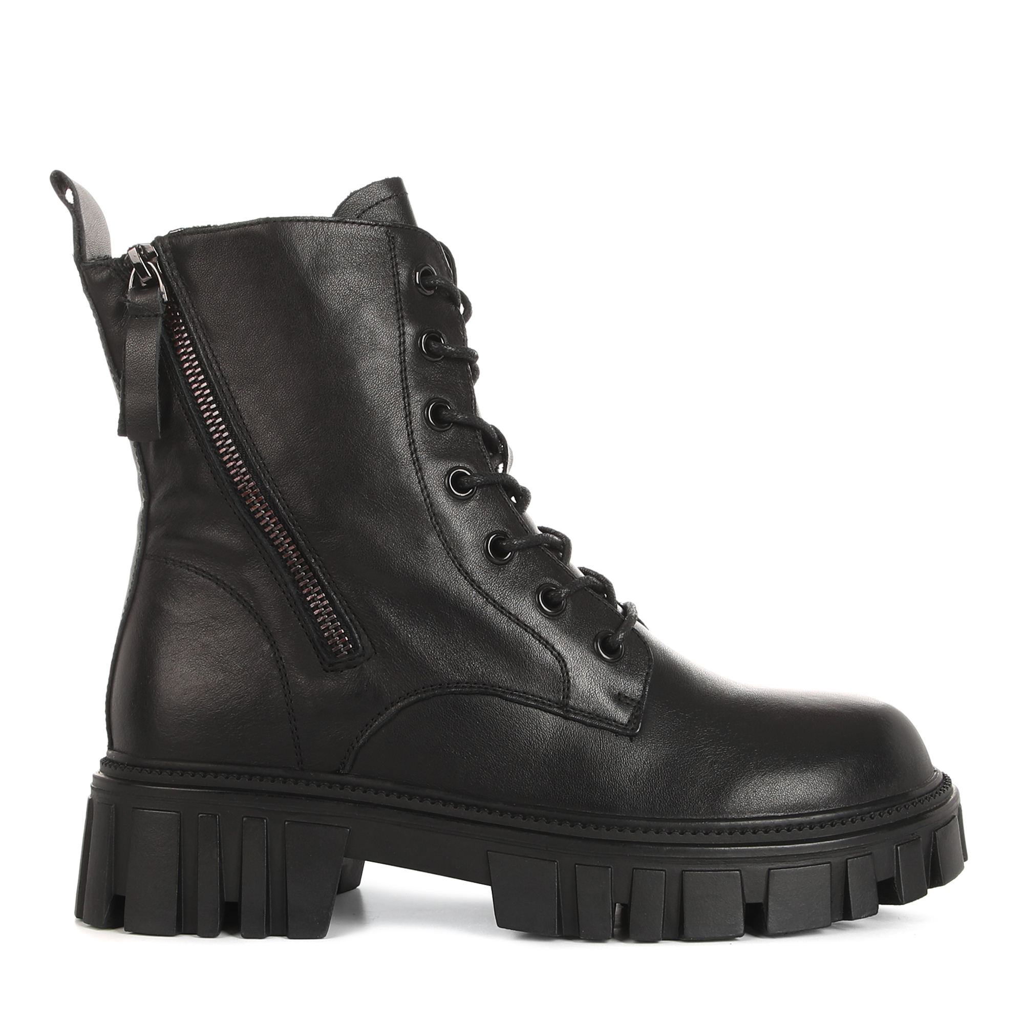

Ботинки женские Abricot AT-0111-fur-black черные 35 RU, Черный, AT-0111