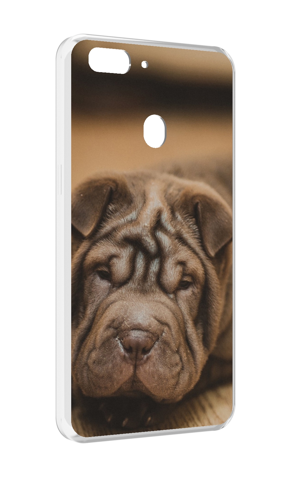 

Чехол MyPads шарпеи для Oppo Realme 2, Прозрачный, Tocco