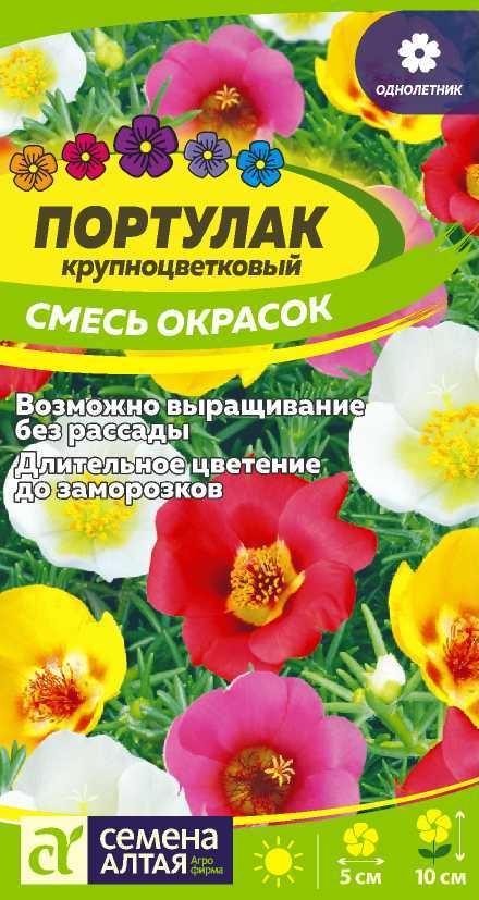 

Семена портулак Семена Алтая смесь окрасок 1 уп.