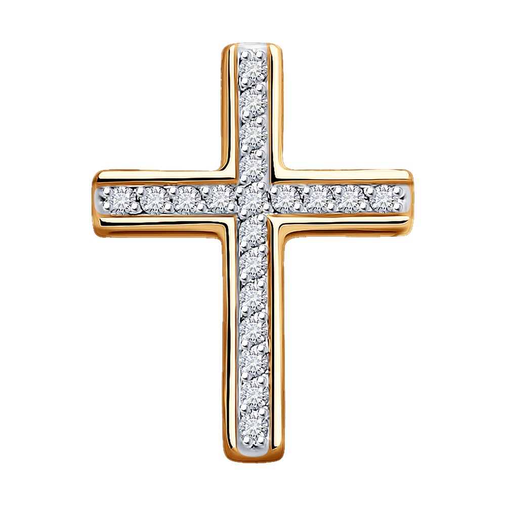 

Бегунок из красного золота SOKOLOV Diamonds 1030879, бриллиант, 1030879