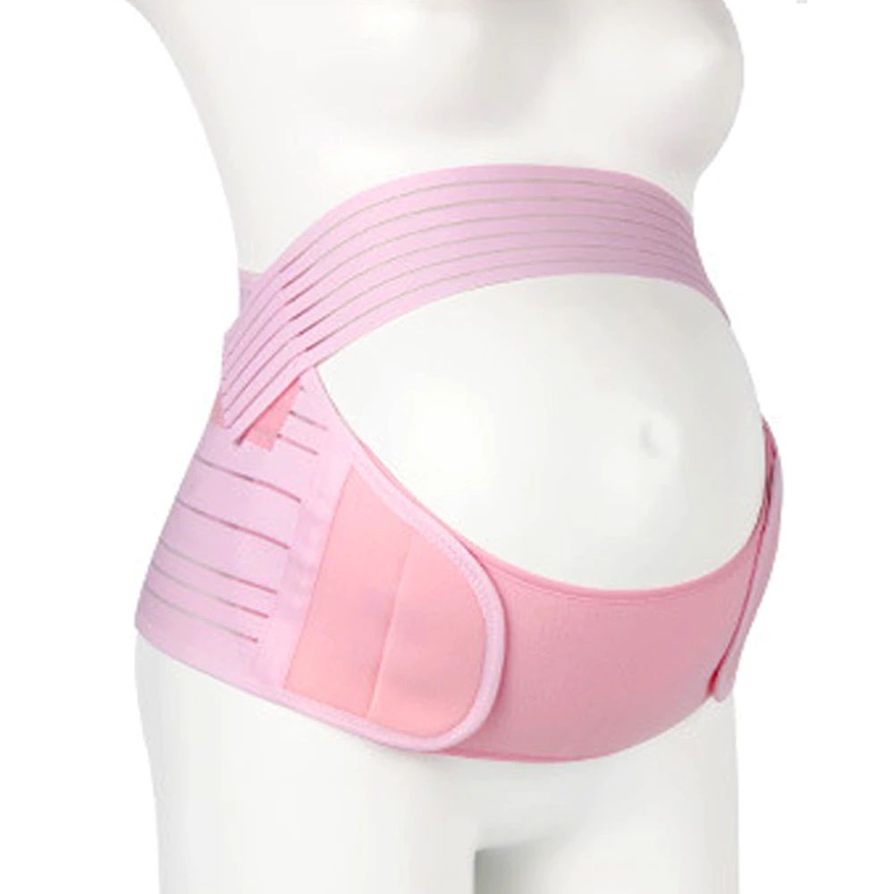 Бандаж 4 в 1 для беременных Интерлин универсальный розовый р. XL