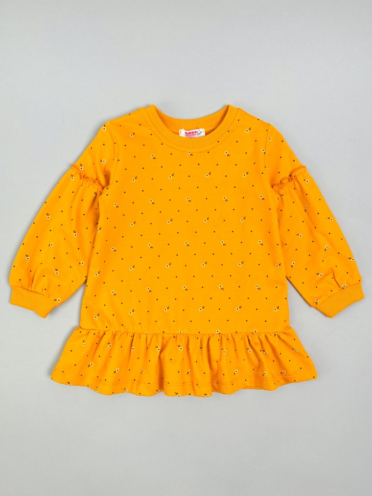 Платье детское TAKRO Северные ягоды, морошка, 116 северные этюды