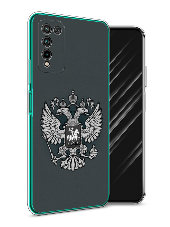 

Чехол Awog на Honor 10X Lite "Герб России серый", 6104650-5