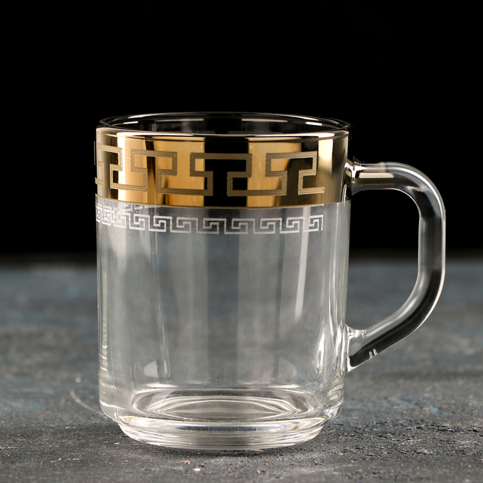 

Кружка Нэро, 200 мл, цвет напыления золотой