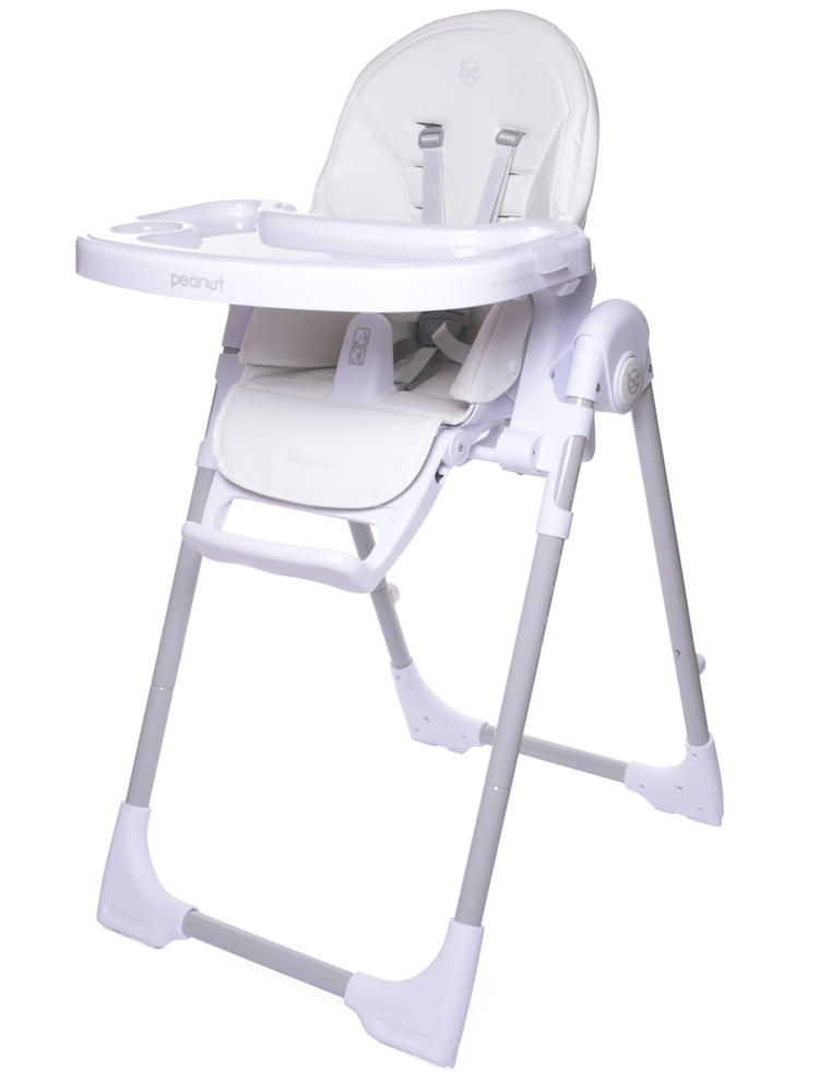 фото Стульчик baby care peanut white белый