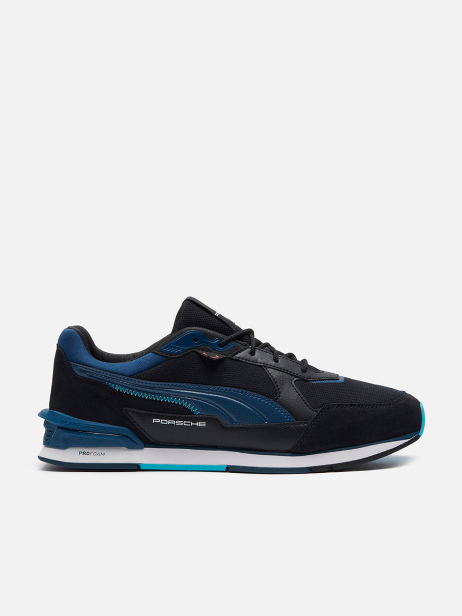 

Кроссовки мужские PUMA x Porsche Legacy Low Racer черные 45 EU, x Porsche Legacy Low Racer